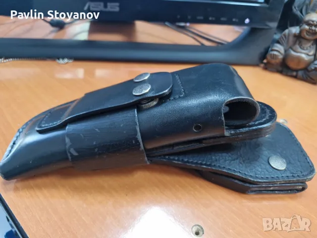 Кожен кобур за пистолет   "Hoppner & Schumann", снимка 3 - Оборудване и аксесоари за оръжия - 50032520