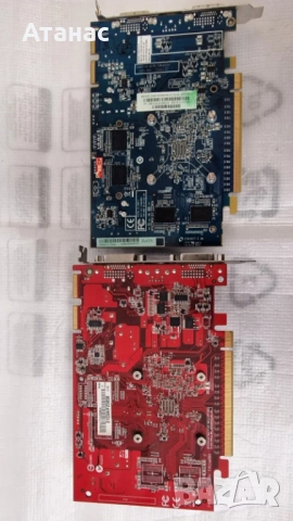 2 x ATI HD3650 256MB DDR3 подходящи за ретро Crosfire  конфигурация, снимка 3 - Видеокарти - 54014851