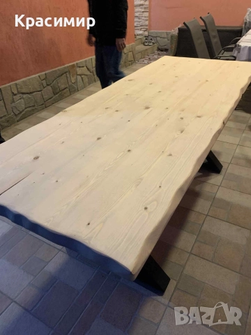 Дървени Трапезни Маси , снимка 8 - Маси - 52818163