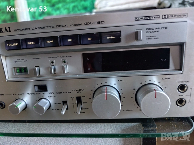 Касетъчен дек AKAI F80, снимка 4 - Декове - 54163210