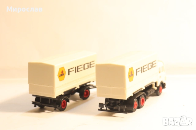 HERPA H0 1/87 MERCEDES BENZ TIR КОЛИЧКА КАМИОН МОДЕЛ, снимка 7 - Колекции - 53757533