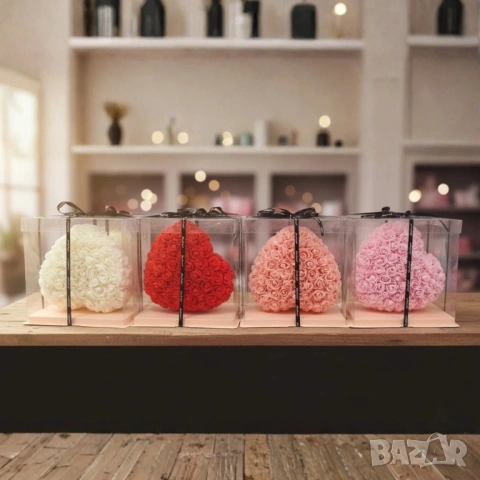 Сърце от рози