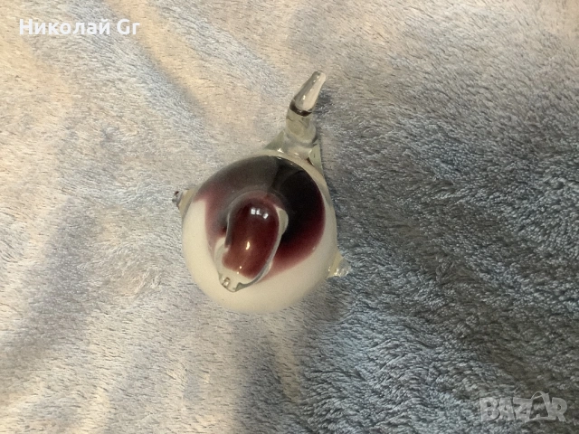 Преспапие кристал отличен състояние производство Германия ръчен изработка, снимка 4 - Декорация за дома - 54012893