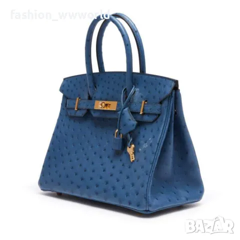 Limited Edition Hermes ostrich 30cm налична -реплика, снимка 2 - Чанти - 47088461