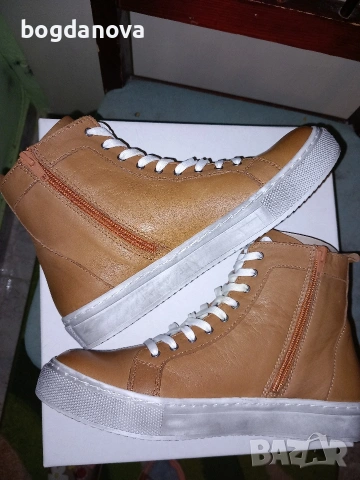 нови спортни обувки/кецове от естествена кожа, 39 номер, снимка 4 - Кецове - 53985315