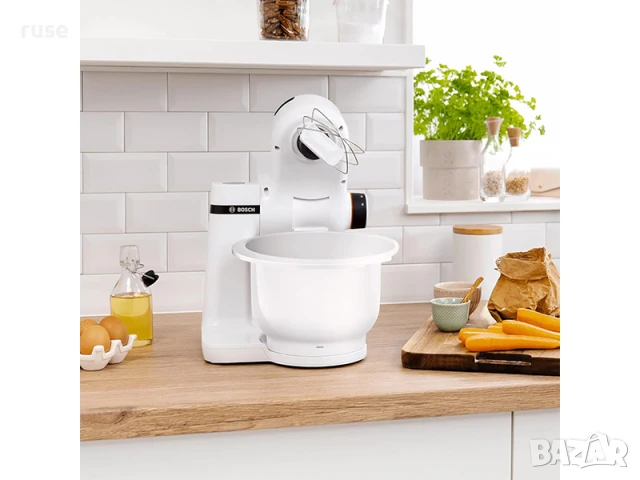 НОВИ! Планетарен миксер кухненски робот Bosch MUMS2AW00 700W, снимка 3 - Кухненски роботи - 50734962