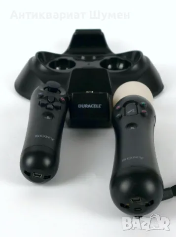 2 контролера Sony PlayStation - CECH-ZCM1E + CECH-ZCS1E + DURACELL зарядно, снимка 3 - PlayStation конзоли - 47196142