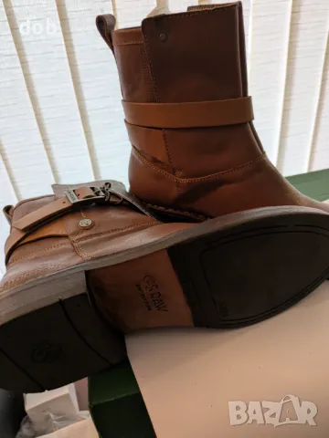 Нови дамски кожени ботуши G-STAR TOLEDO Maja BELT оригинал, снимка 6 - Дамски ботуши - 49869447