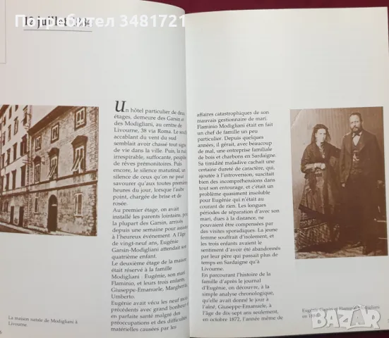 История и творби на Амедео Модиляни / Amedeo Modigliani, снимка 3 - Енциклопедии, справочници - 47410355