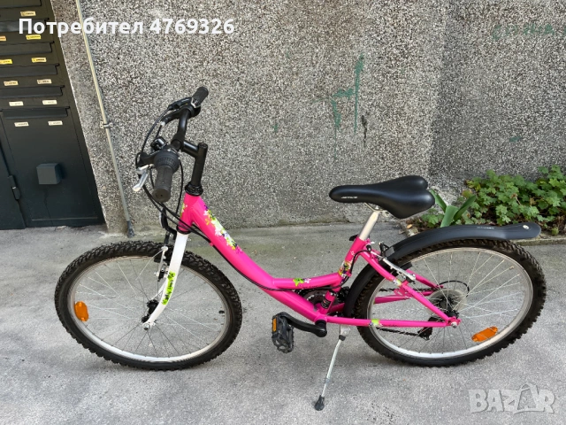 Детски велосипед за момиче, снимка 4 - Велосипеди - 53880824