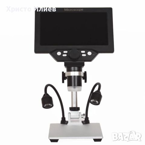 Цифров микроскоп 1200X LED 12MP електронен микроскоп електроника LED светлини Ендоскопска Камера USB, снимка 2 - Друга електроника - 45928927