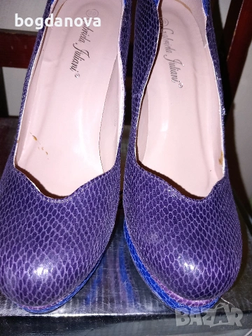 Нови елегантни обувки на ток, снимка 4 - Дамски елегантни обувки - 54038190