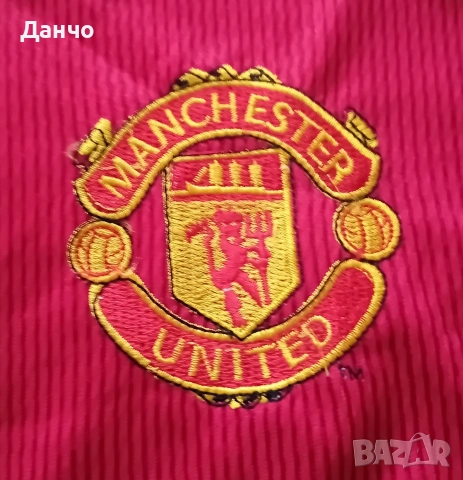 тениска на Манчестър Юнайтед , снимка 4 - Спортни дрехи, екипи - 53499002