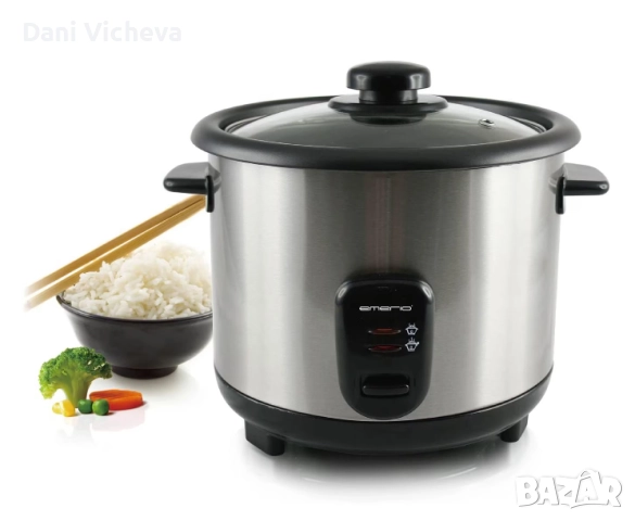 Уред за приготвяне на ориз Emerio RCE-110118.5, снимка 2 - Мултикукъри - 52821843