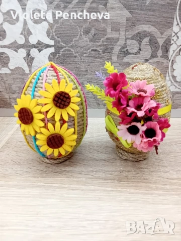 Декоративни великденски яйца , снимка 3 - Декорация за дома - 53750147