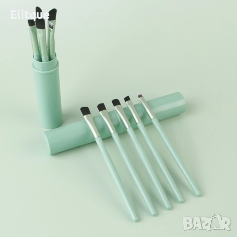 Комплект от 5 броя мини четки за сенки за очи HZS290, снимка 5 - Други - 52830717