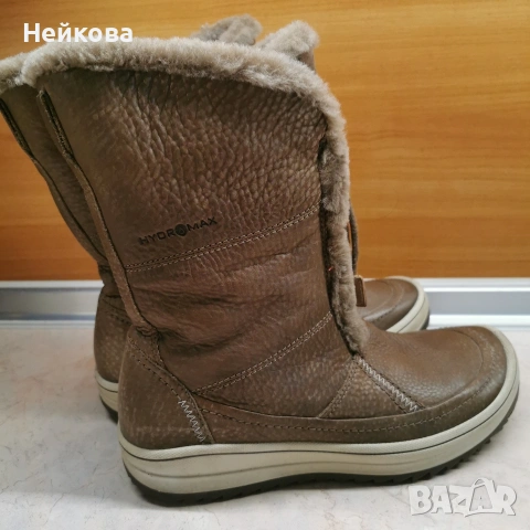 Дамски зимни ботуши ECCO Trace Lite HydroMax в кафяво - размер 39 , снимка 2 - Дамски ботуши - 53505554