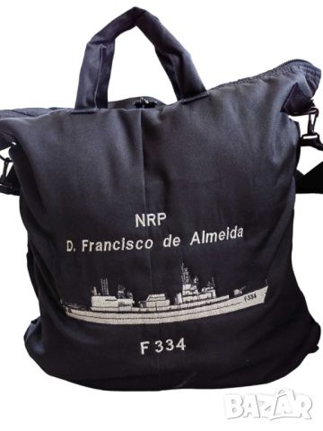 Туристическа чанта със щампа Mil-Tec, Унисекс, Черна, 47х45х14 см, снимка 1 - Чанти - 45685021