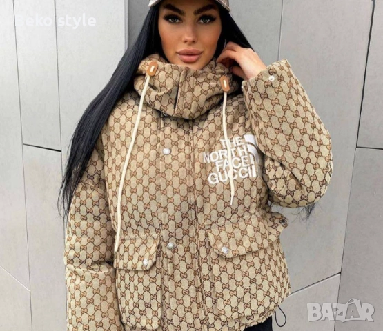 Дамско зимно яке GUCCI x The North Face 