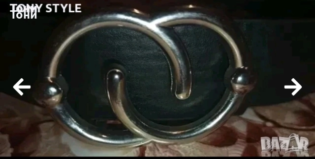 Нов Стилен Дамски Колан от Естествена Кожа 100см., снимка 3 - Колани - 52556415