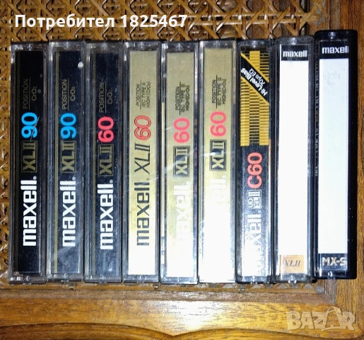 MAXELL XLll C60 C90 -MX-S60, снимка 4 - Аудио касети - 53410312