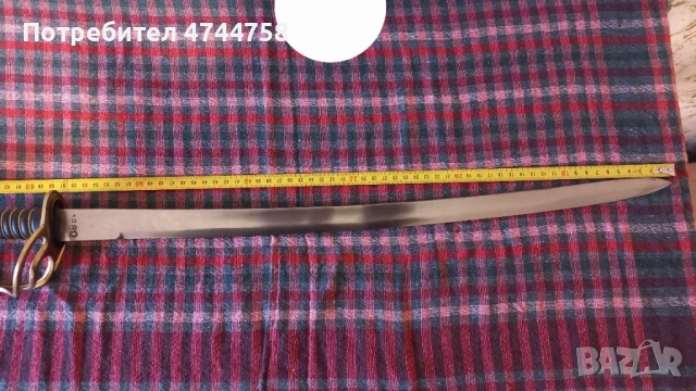 Парадна Сабя (1880г), снимка 4 - Антикварни и старинни предмети - 53579339