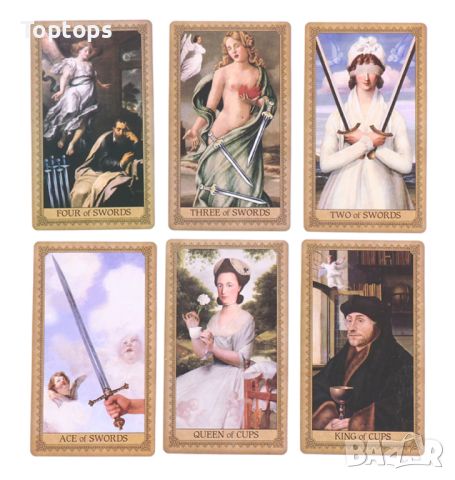 Ангелски таро карти:Angel Tarot & Occult Tarot&Influence of the Angels, снимка 11 - Карти за игра - 45280262