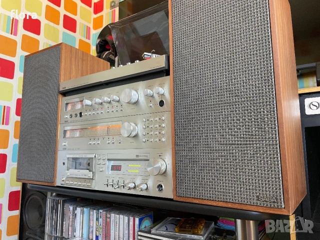 Винтидж сет SABA в топ състояние , снимка 4 - Аудиосистеми - 50610732