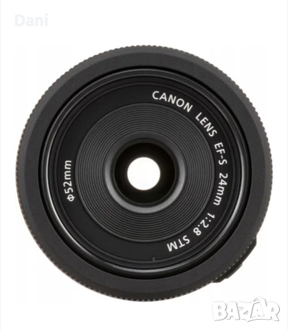 Обектив Canon EF-S 24mm./ f 2.8 STM, снимка 2 - Обективи и филтри - 53053317