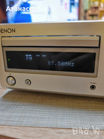 Микро Hi-Fi система Denon RCD-M41DAB + Тонколони SC-M41 Bluetooth & DAB+, снимка 16 - Аудиосистеми - 53660989