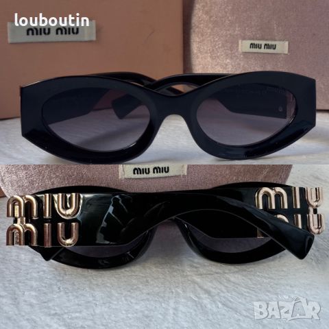 Miu 2024 слънчеви очила с лого , снимка 2 - Слънчеви и диоптрични очила - 45504476