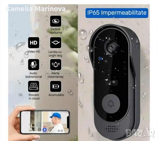 Интелигентен видео звънец , снимка 4 - Друга електроника - 54082958