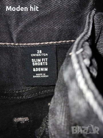  Bershka,  Denim Co, FSBN, H&M - мъжки и тийнеджърски дънкови 3/4-ти панталони , снимка 15 - Дънки - 18381382