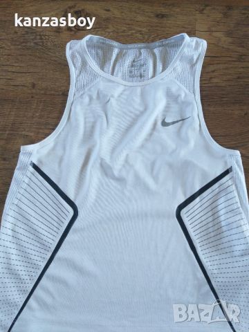 Nike Dry Miler Tank - страхотен дамски потник С, снимка 4 - Тениски - 46416114