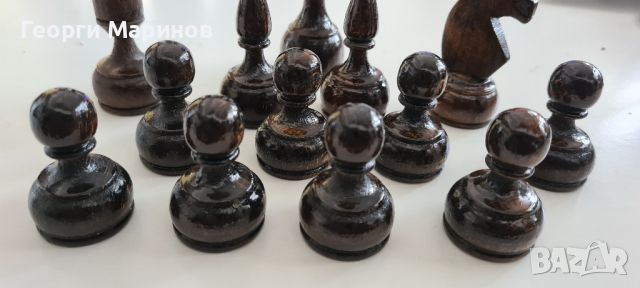 Дървени фигури за шах (не са комплект), снимка 7 - Шах и табла - 46317641