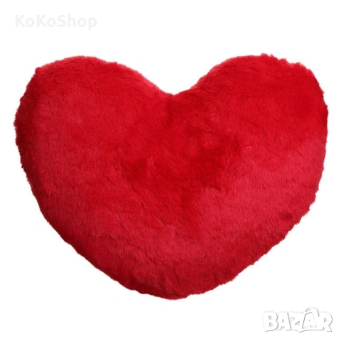 Възглавница Сърце-35х32 см., снимка 2 - Възглавници - 53234502