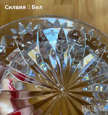 Луксозен кристален свещник Waterford Crystal "Bethany", снимка 5 - Декорация за дома - 50980944