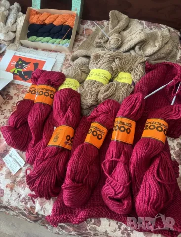 Много шивашки материали + подарък