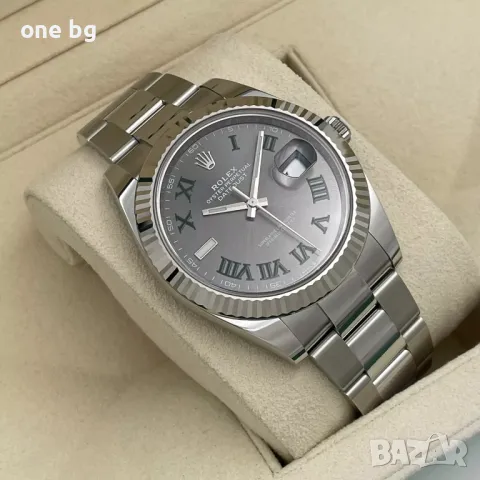 Rolex Datejust Wimbledon, снимка 3 - Мъжки - 48722831