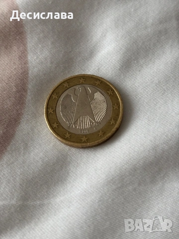 1 евро от Германия. 2002г.