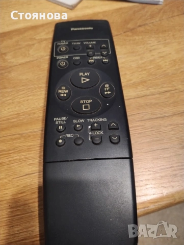 Видеокасетофон Panasonic, снимка 10 - Плейъри, домашно кино, прожектори - 53134423