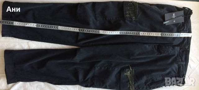 Mason's нов черен дамски панталон с еластан, снимка 5 - Панталони - 54141328
