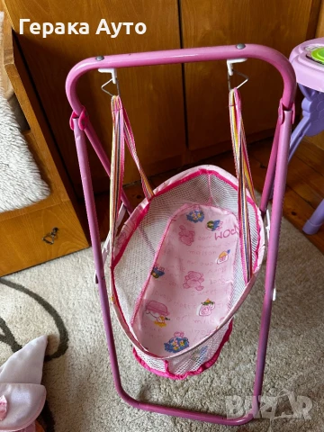 Детски играчки: кухня, докторски комплект, PlayDoh, легло за кукли, столче за кукли, люлка за кукли, снимка 4 - Кукли - 50495156