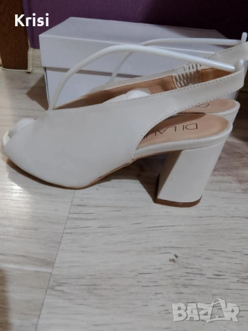 Дамски обувки естествен велур и естествена кожа, снимка 4 - Дамски обувки на ток - 54000691