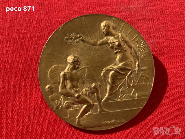 Медал Международно изложение Париж Франция 1910 г. ?