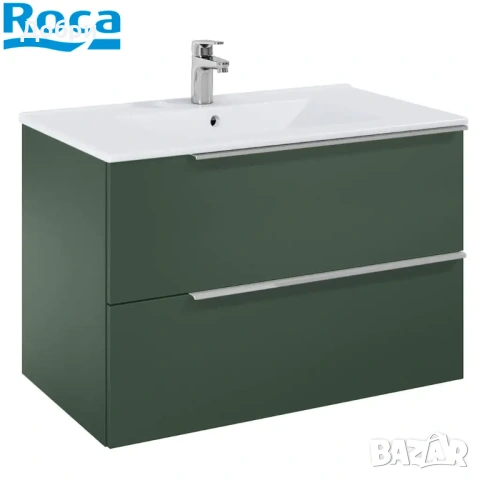 Мивка/умивалник Roca 80см за монтаж върху шкаф, снимка 2 - Мивки - 53032621