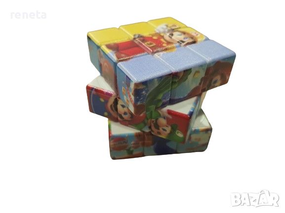 Куб Супер Марио, Магически, Пластмасов, +3 години, снимка 3 - Образователни игри - 45435559