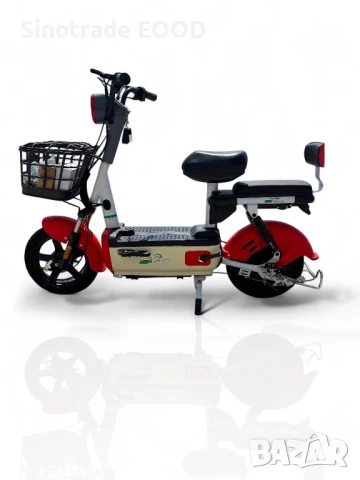 Електрически скутер MBHMOTO PS-04 червен 48v12AH батерия 