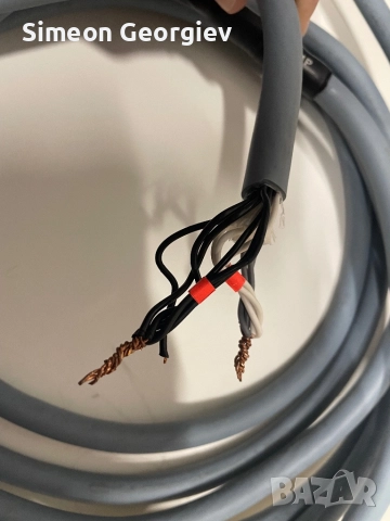 Audioquest Crystal Bi Wire x3 метра, снимка 2 - Други - 52422188