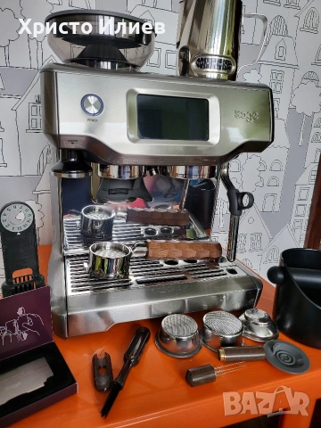 Професионална Кафемашина SAGE the Barista Touch с дисплей и кафемелачка, снимка 7 - Кафемашини - 53706420